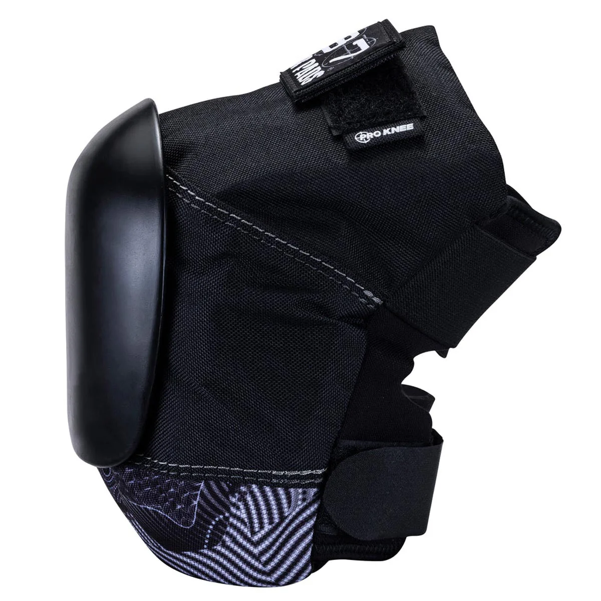 187 Pro Knee Keegan Palmer Pads - Black/White - Image 3