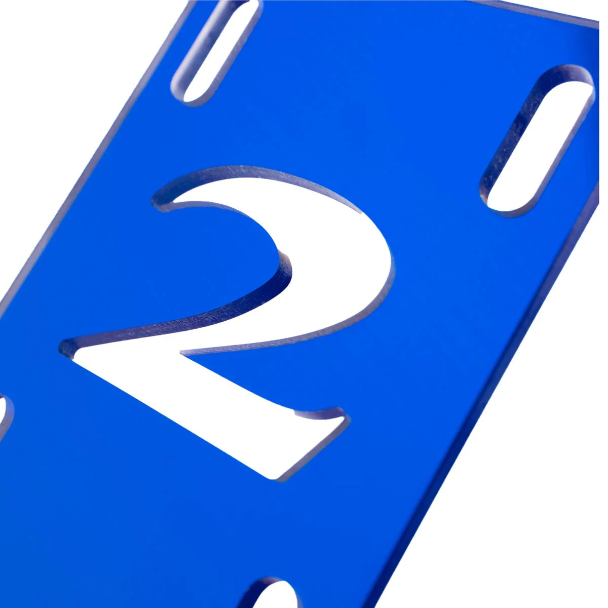 2 Riser Pads Risers - Blue - 1/8" - Image 2