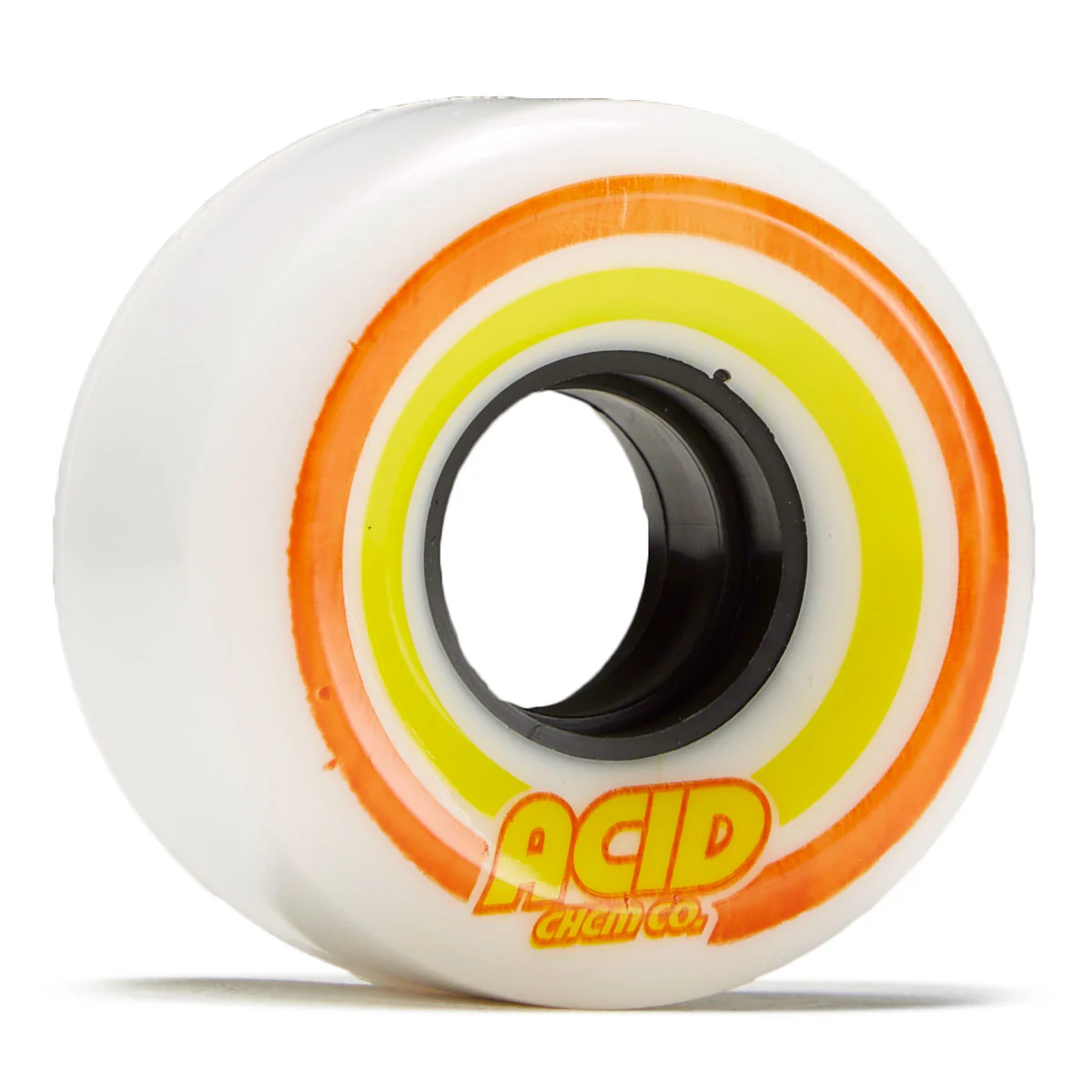 Acid Pods 86a Conical Skateboard Wheels - White - 55mm