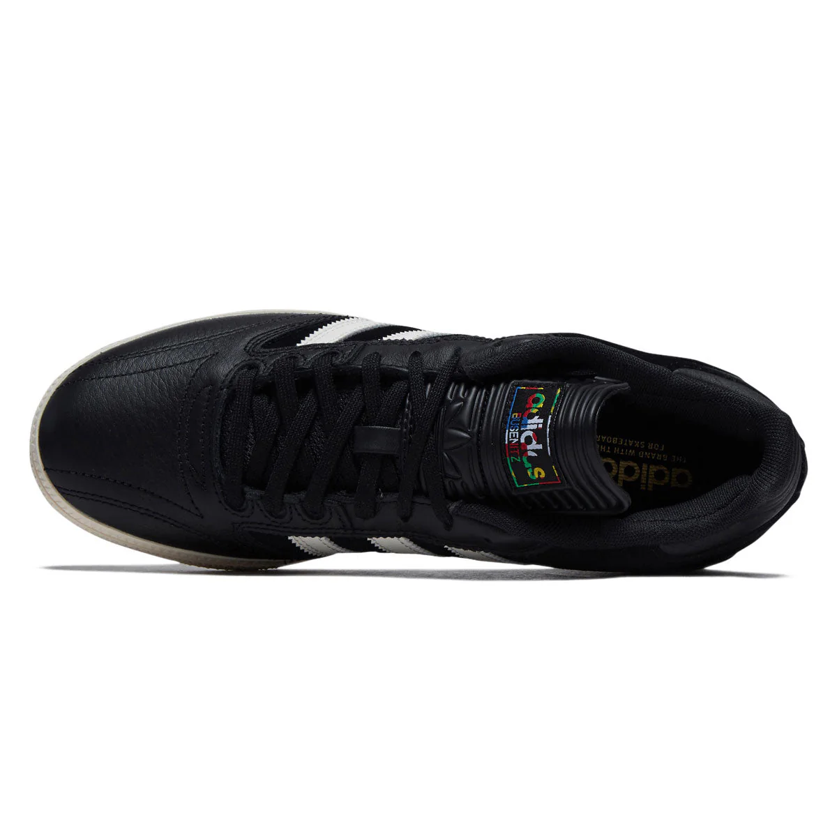 Adidas Busenitz Shoes - Core Black/Chalk White/Gold Metallic - Image 3