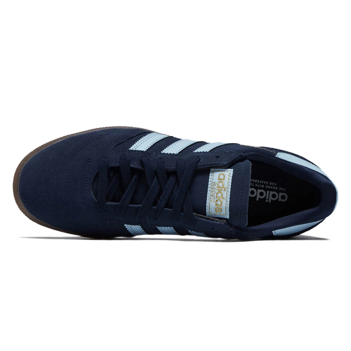 Adidas Busenitz Vintage Shoes - Collegiate Navy/Clear Sky/Gum - Image 3