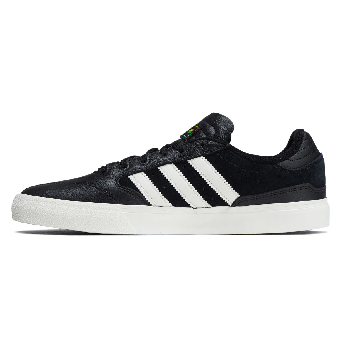 Adidas Busenitz Vulc II Shoes - Core Black/Chalk White/Gold Metallic - Image 2