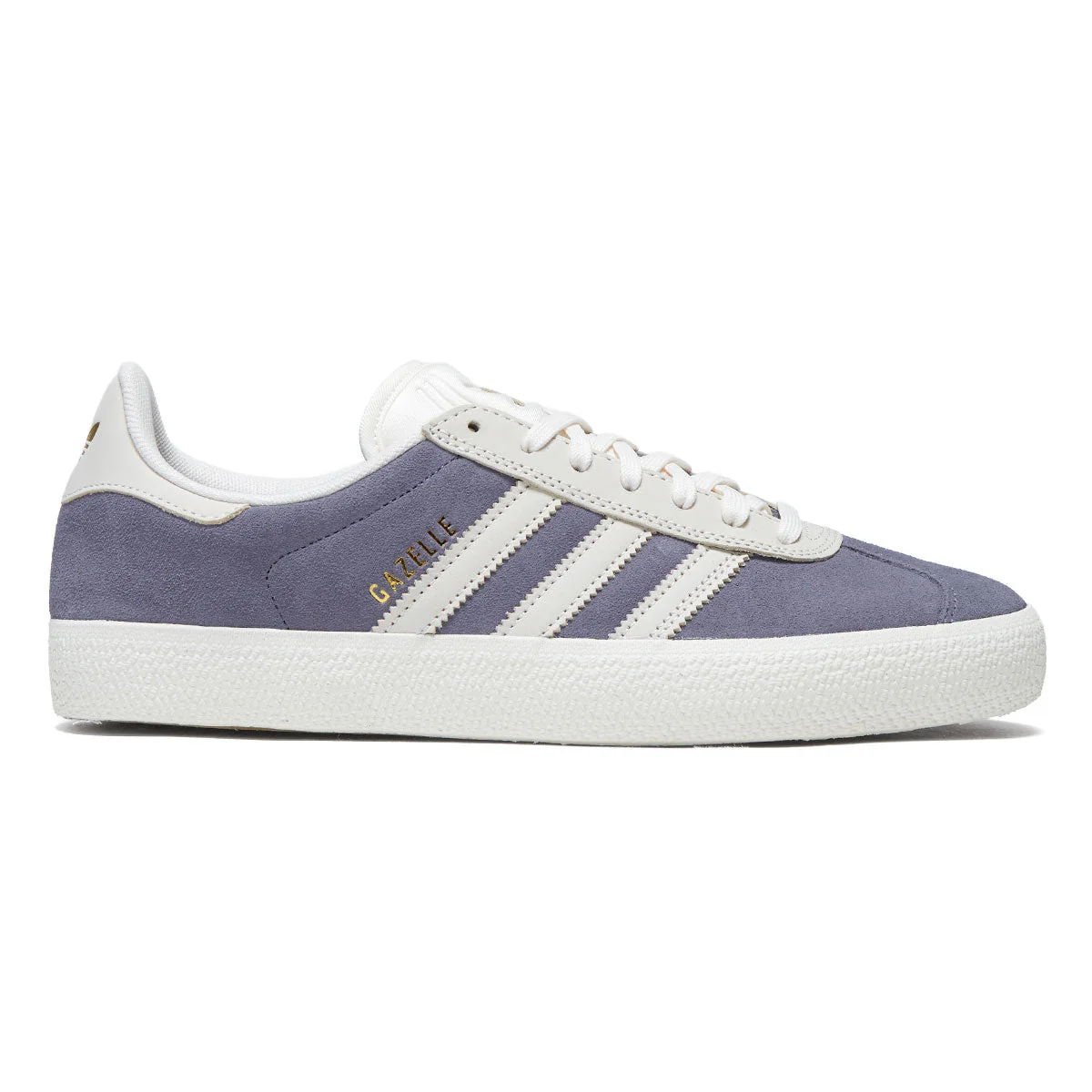 Adidas Gazelle ADV Shoes - Super Purple/Chalk White/Gold Metallic