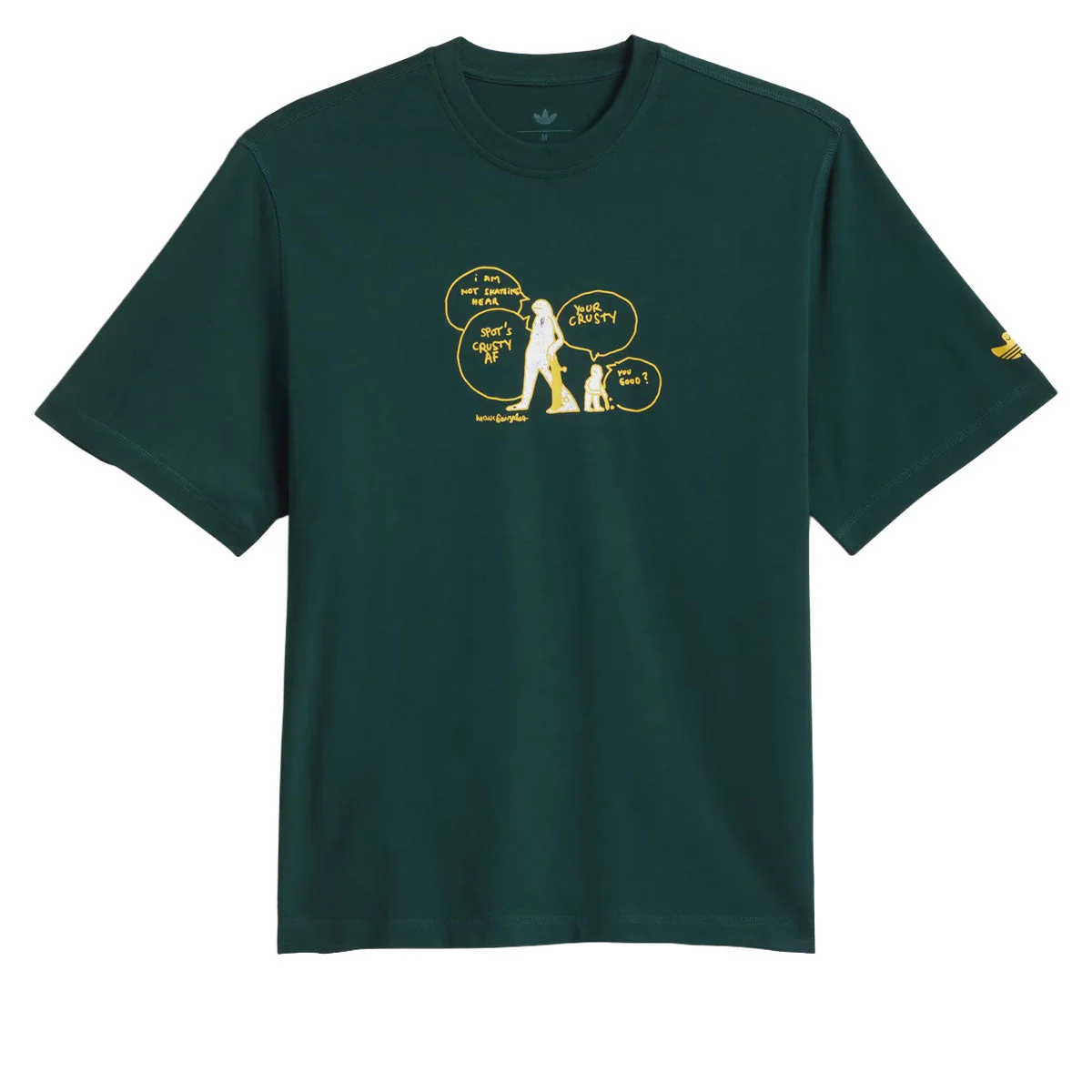 Adidas Gonz Crusty T-Shirt - Aurora Ivy/Black