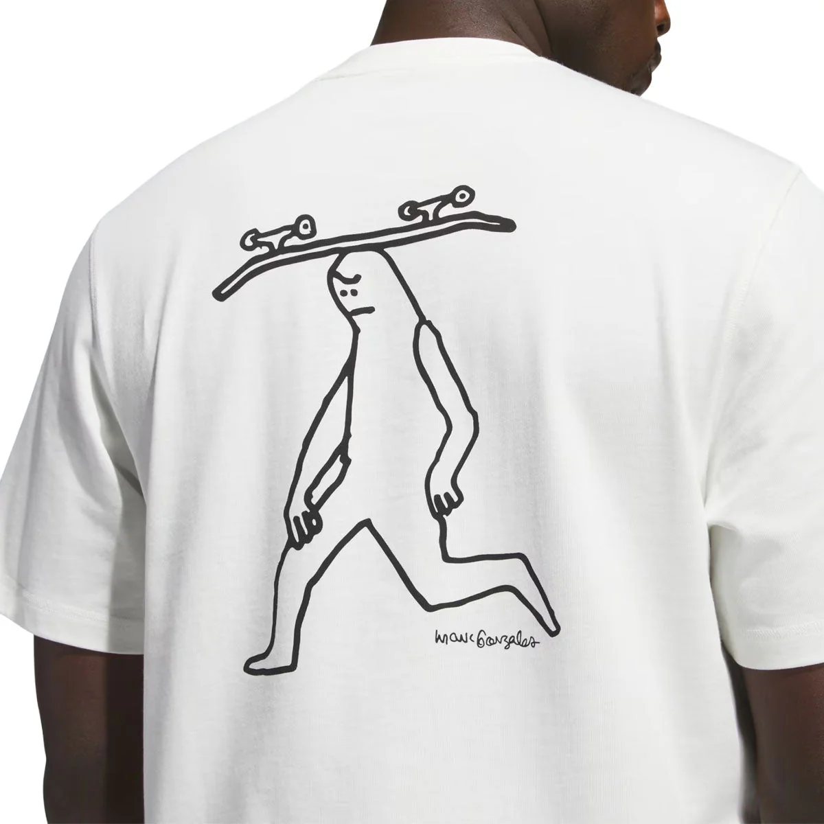 Adidas Gonz Spot T-Shirt - Core White - Image 4