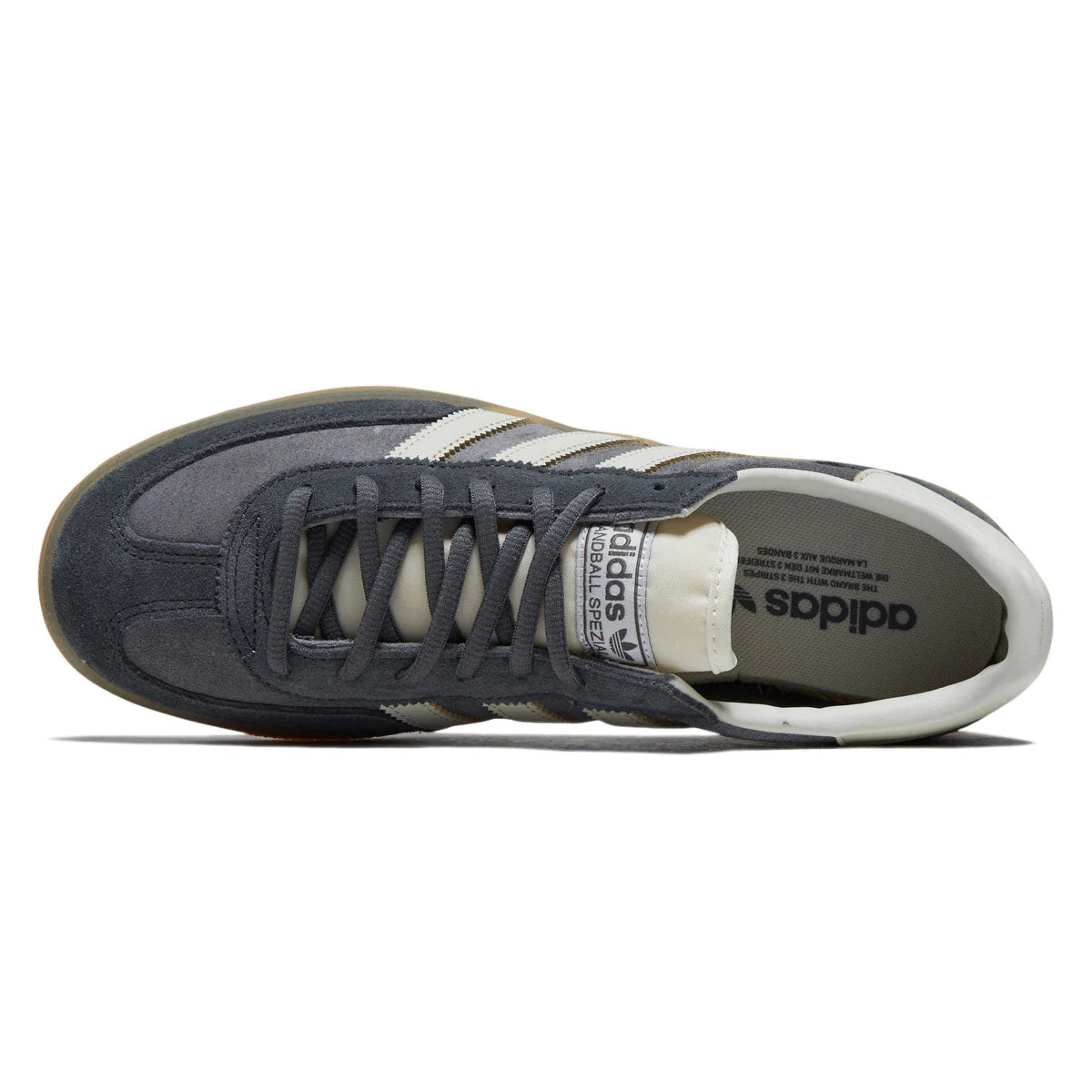 Adidas Handball Spezial Shoes - Grey/Off White/Grey - Image 3