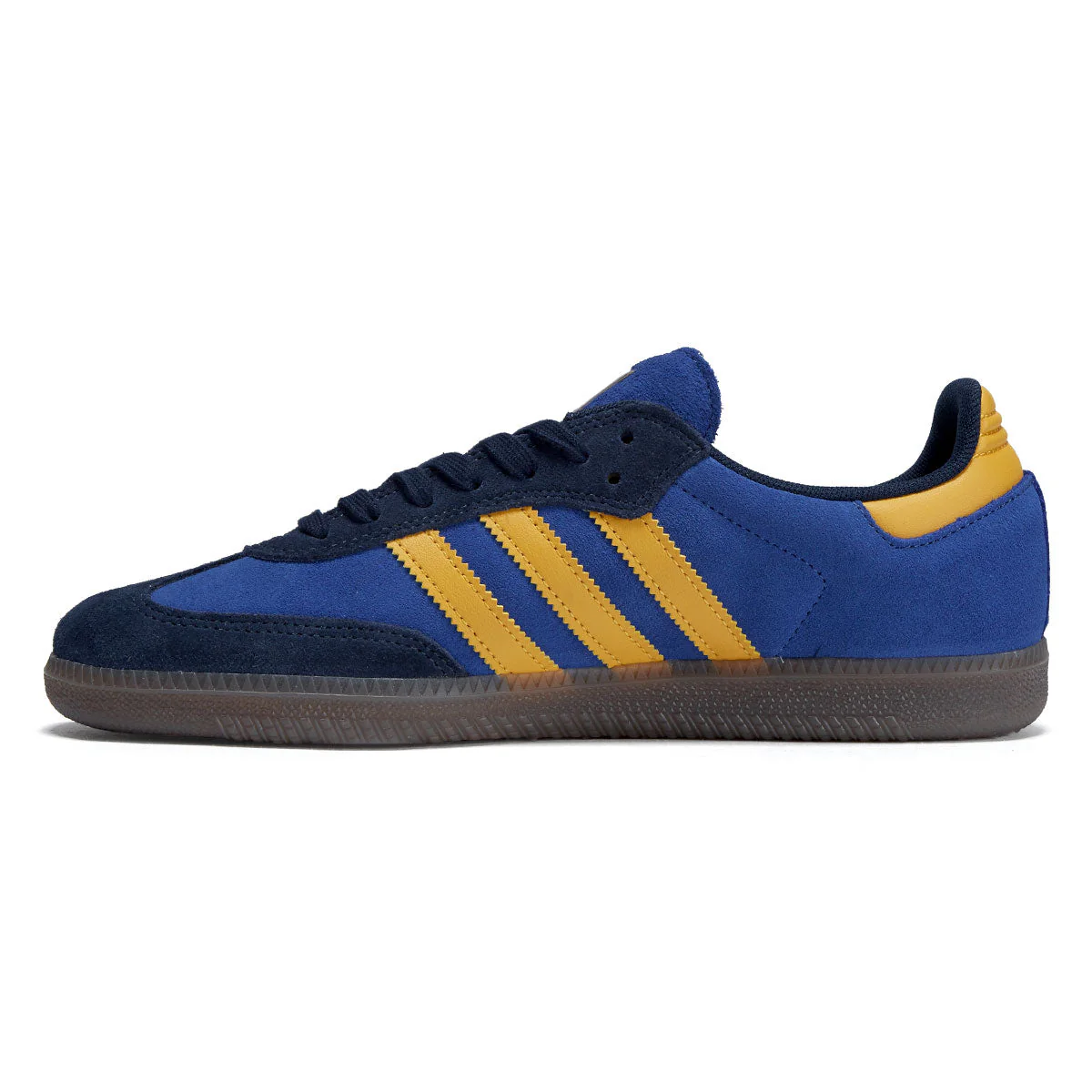 Adidas Samba ADV Shoes - Collegiate Navy/Preloved Yellow/Team Royal Blue - Image 2