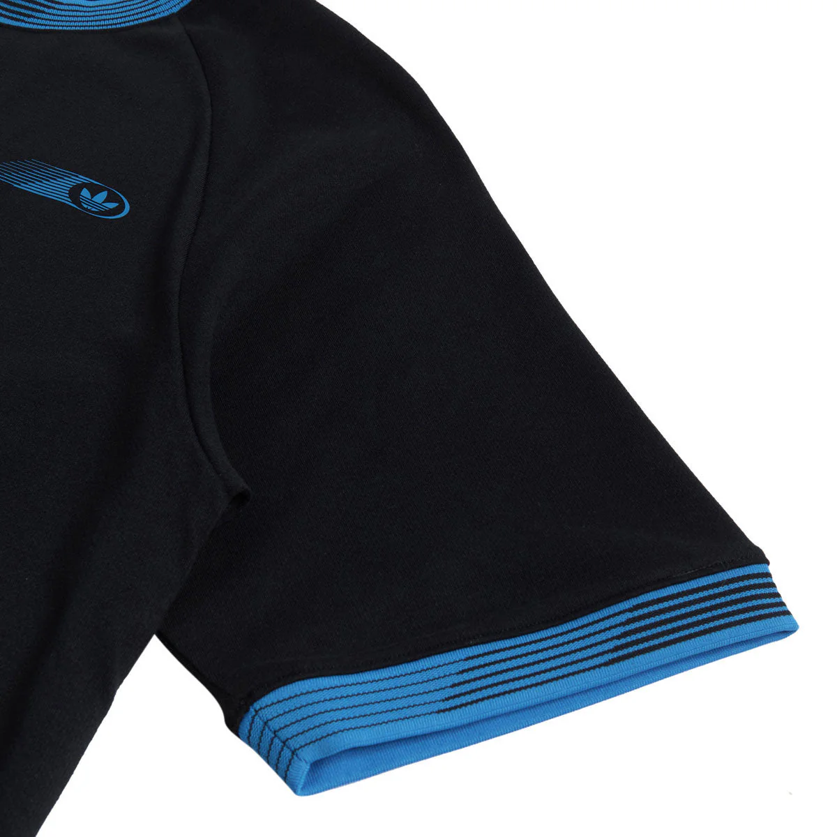 Adidas Skate Form T-Shirt - Black/Lucid Ray Blue - Image 3