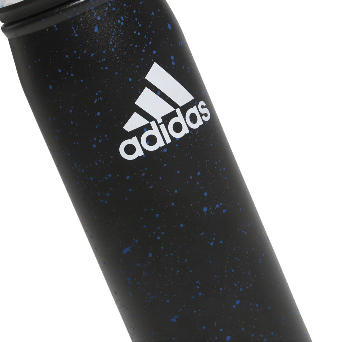 Adidas Steel 600 Metal Bottle - Black/Bright Royal Blue/White - Image 4