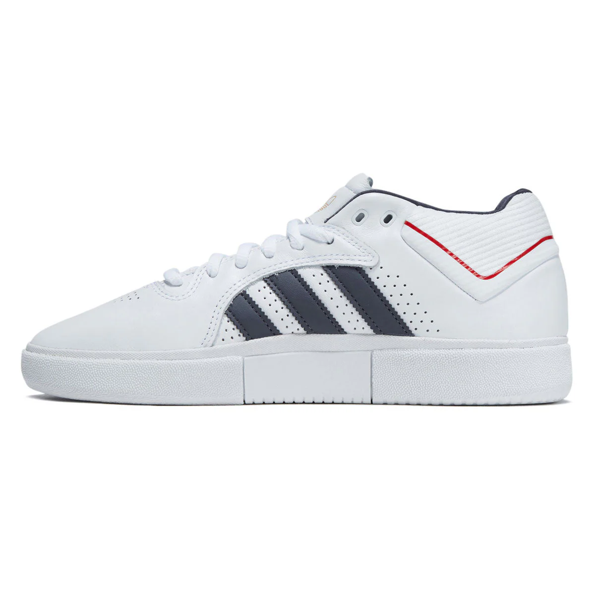 Adidas Tyshawn Shoes - Ftwr White/Aurora Onix/Collegiate Red - Image 2
