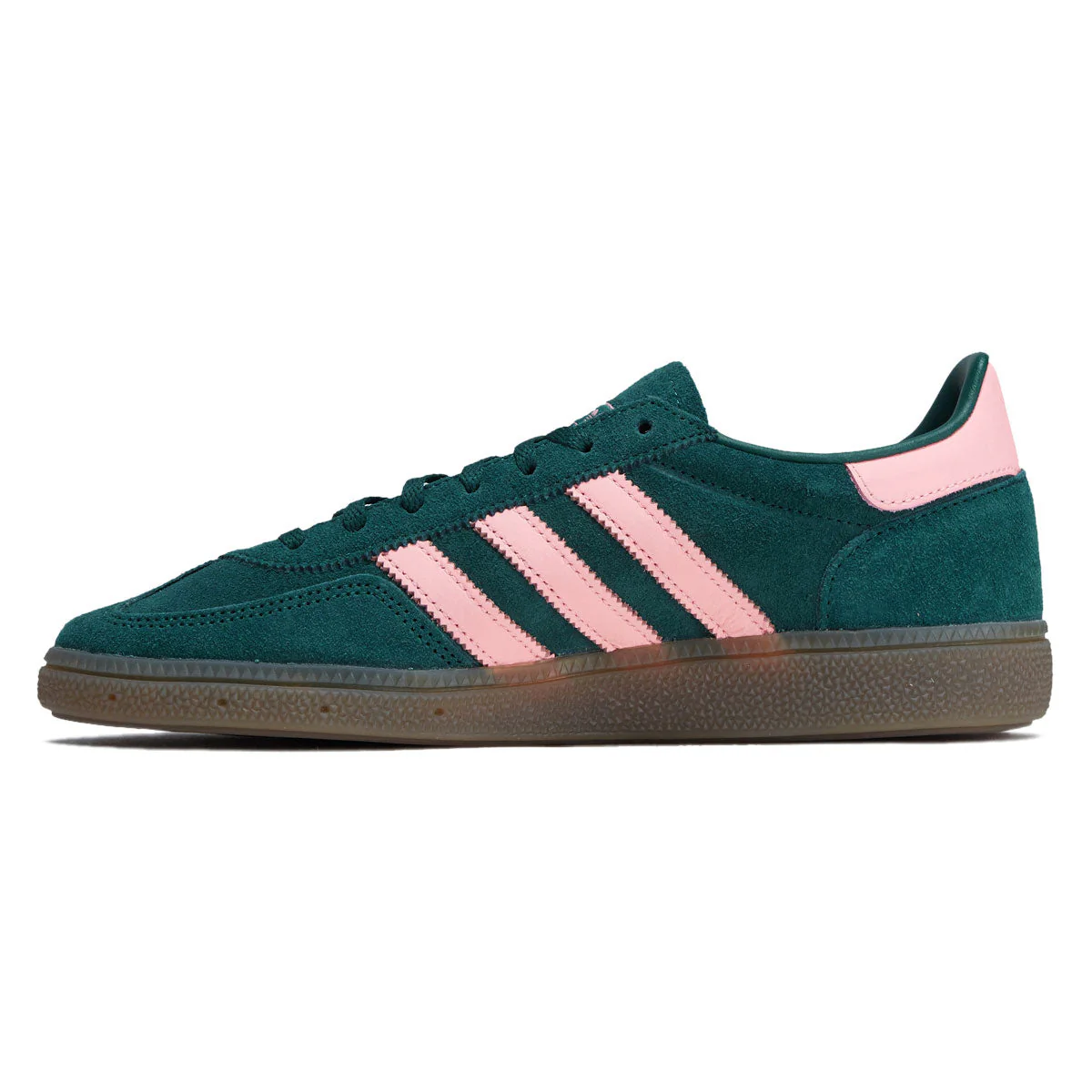 Adidas Womens Handball Spezial Shoes - Collegiate Green/Pink Spark/Gold Metallic - Image 2
