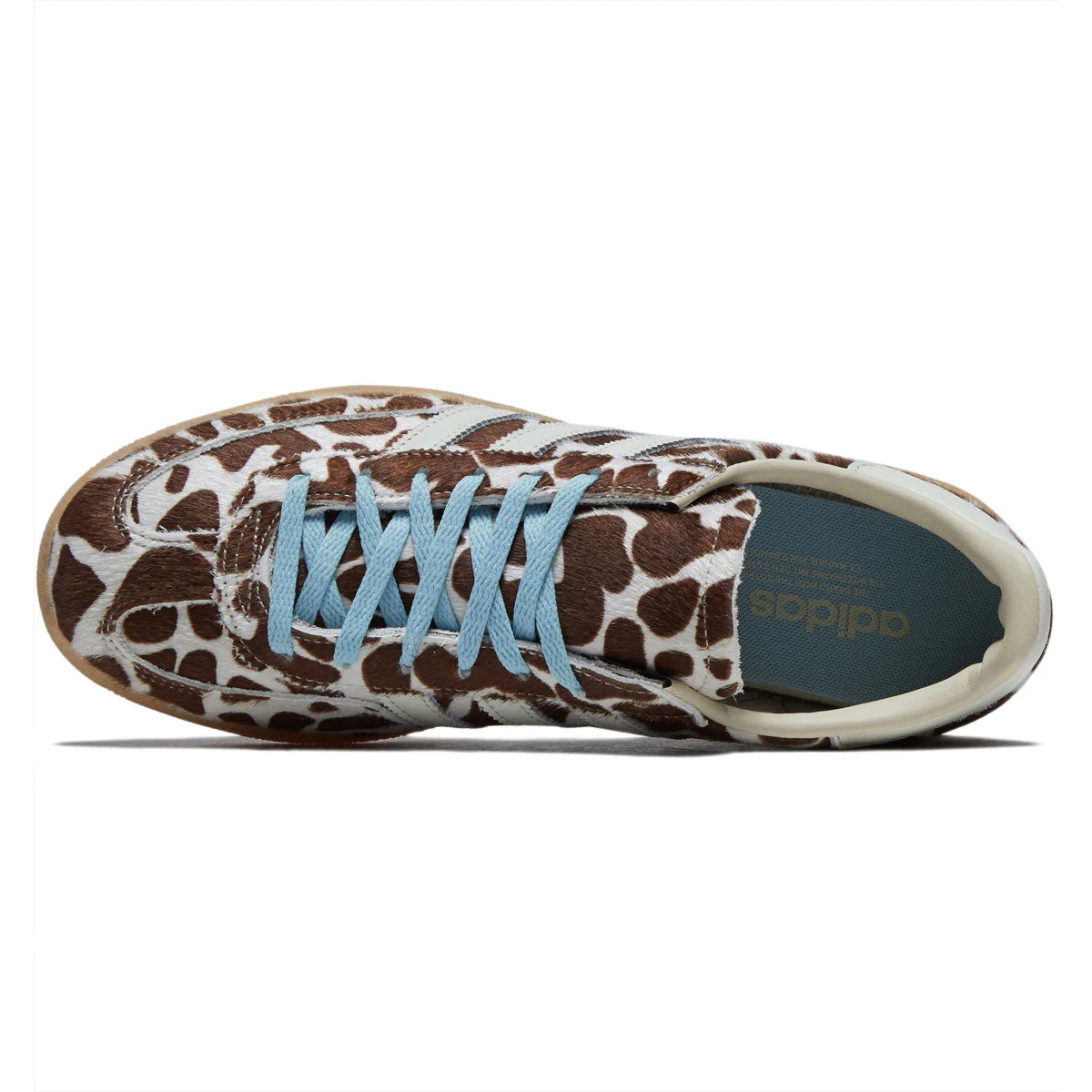 Adidas Womens Handball Spezial Shoes - Crystal Linen/Ivory/Icy Blue - Image 3