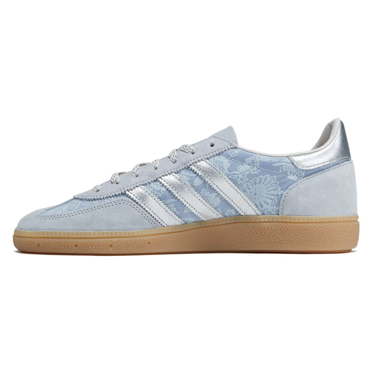 Adidas Womens Handball Spezial Shoes - Crystal Sky/Silver Metallic/Chalk White - Image 2