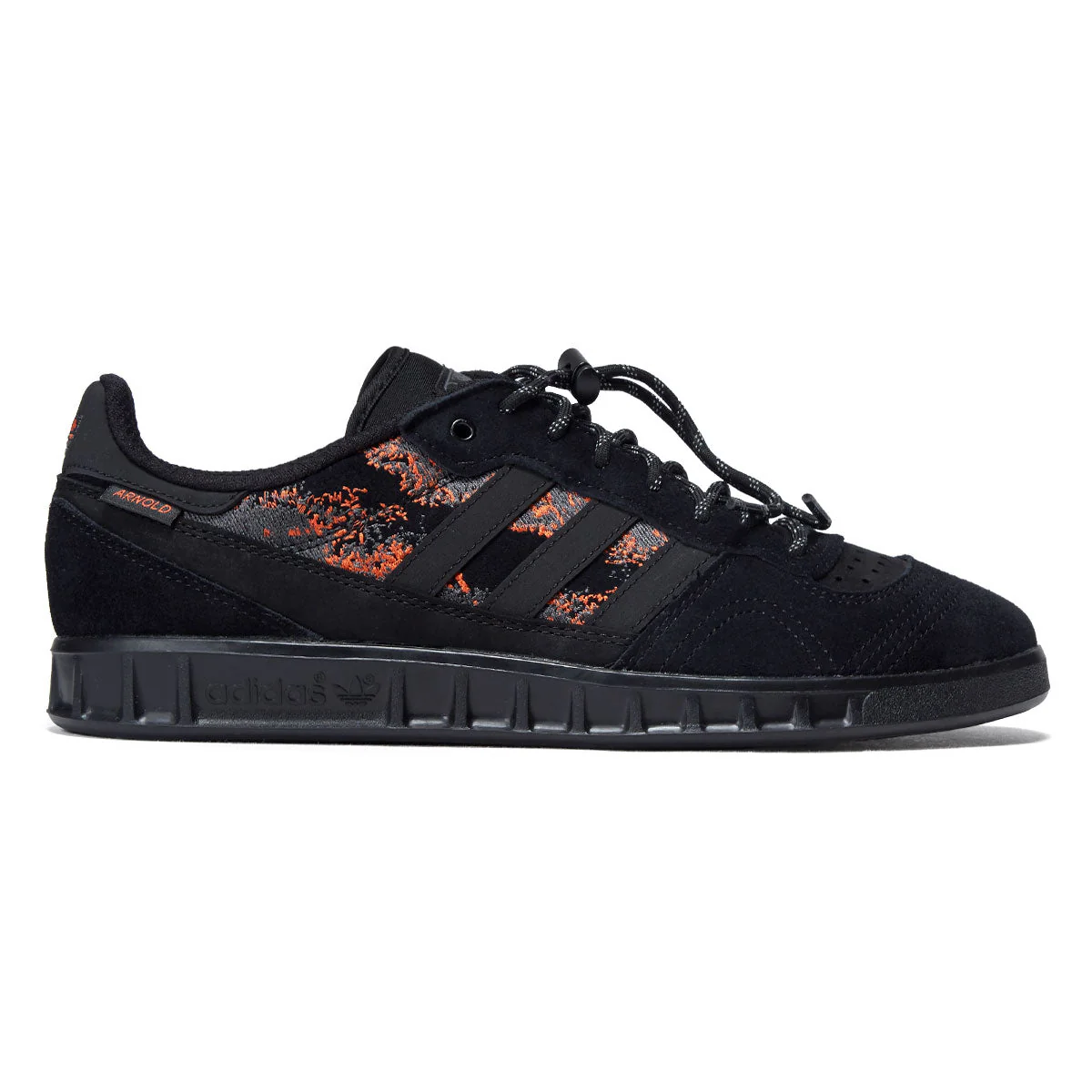 Adidas x Mike Arnold Handball Top Shoes - Core Black/Core Black/Semi Impact Orange