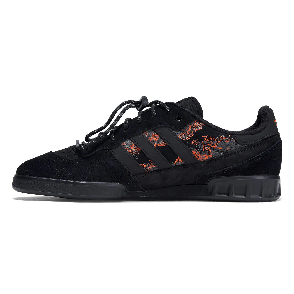 Adidas x Mike Arnold Handball Top Shoes - Core Black/Core Black/Semi Impact Orange - Image 2