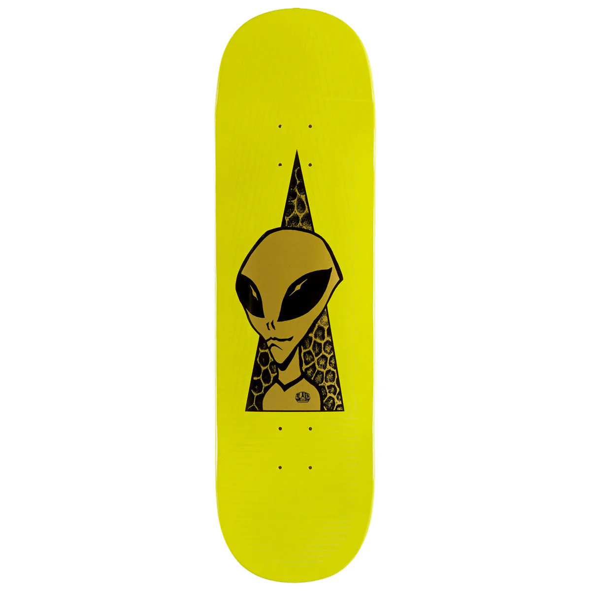 Alien Workshop Popson Visitor Gold Skateboard Deck - Full Dip - 8.75"