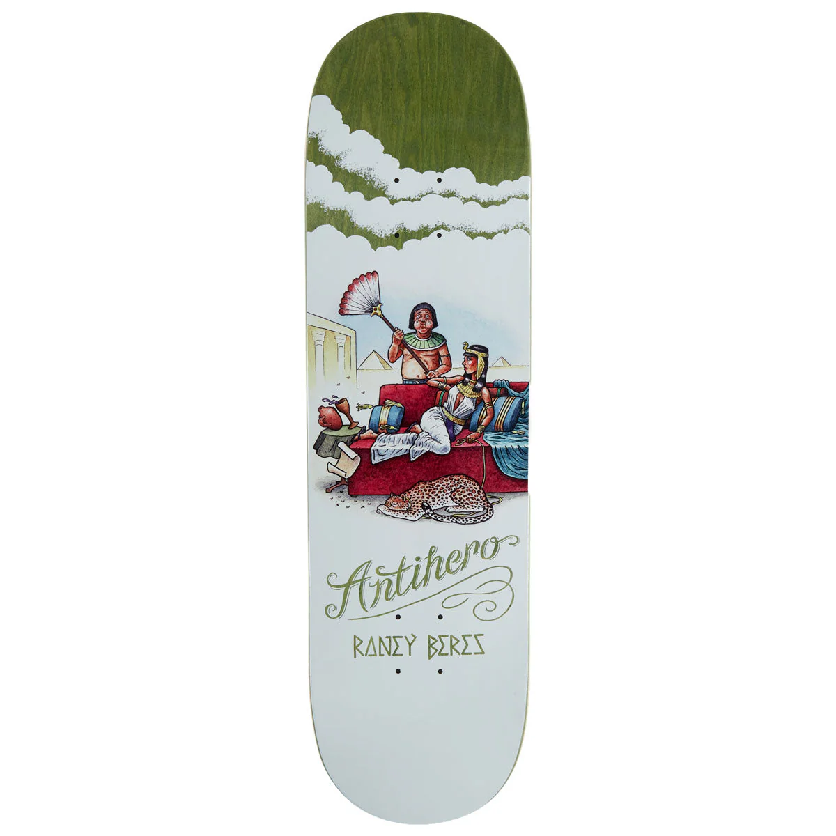 Anti-Hero Beres Flatulent Beauties Skateboard Deck - White - 8.75"