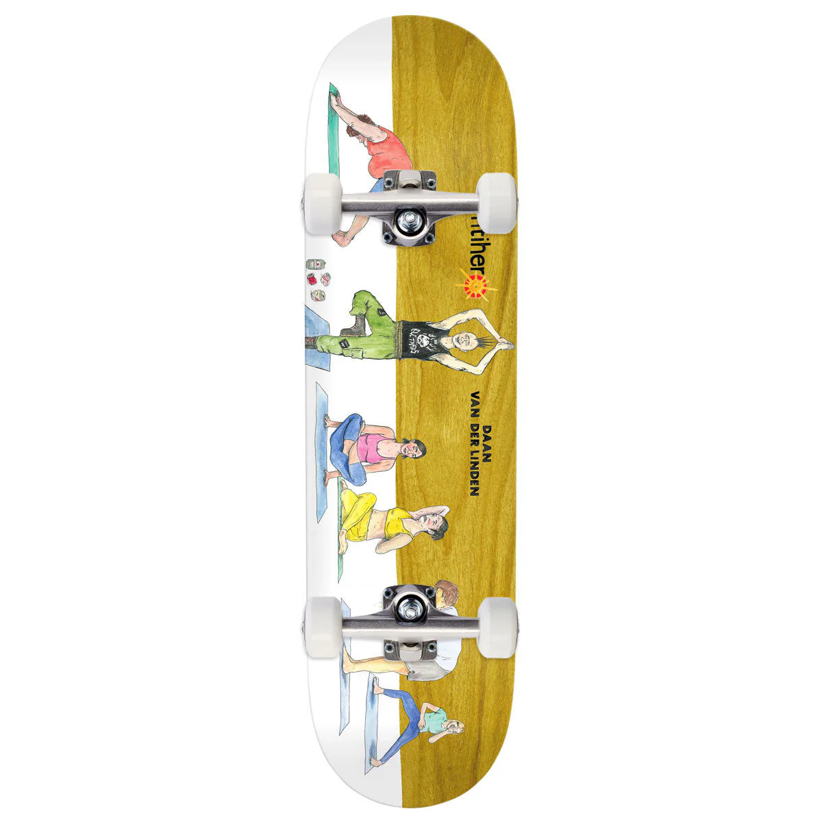 Anti-Hero Daan I Farted In Yoga Class Skateboard Complete - 8.38"