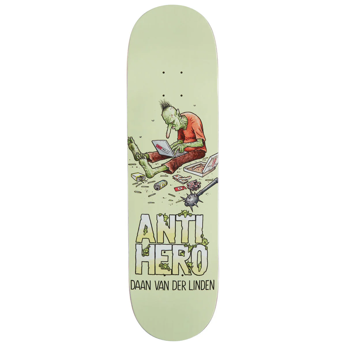 Anti-Hero Daan Trolls Skateboard Deck - 8.50"