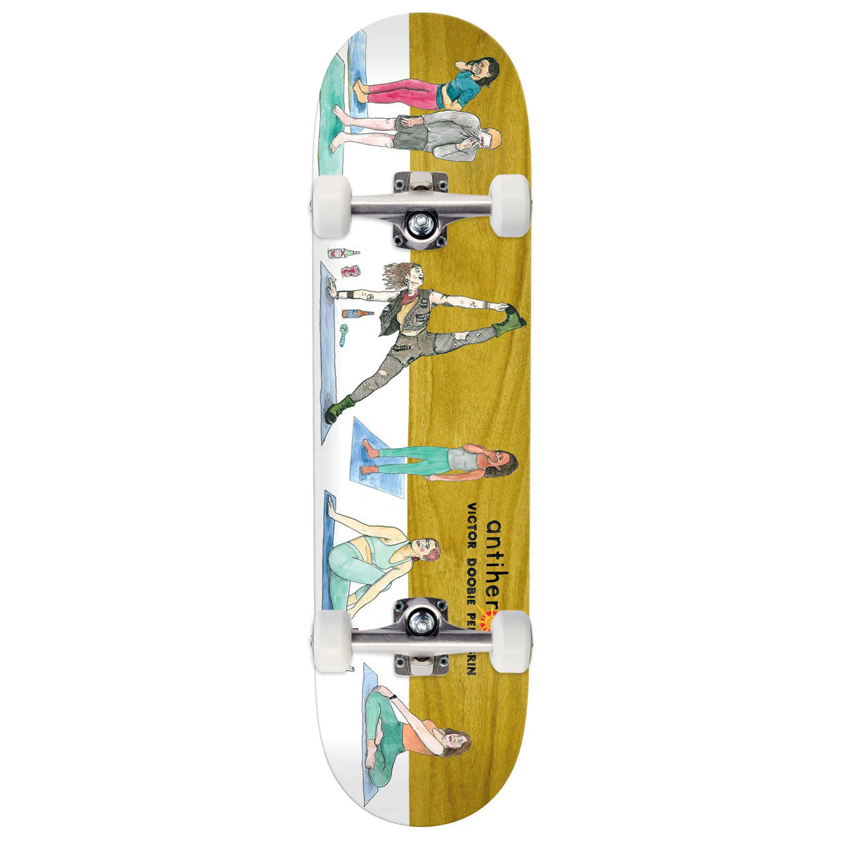 Anti-Hero Doobie I Farted In Yoga Class Skateboard Complete - 8.69"