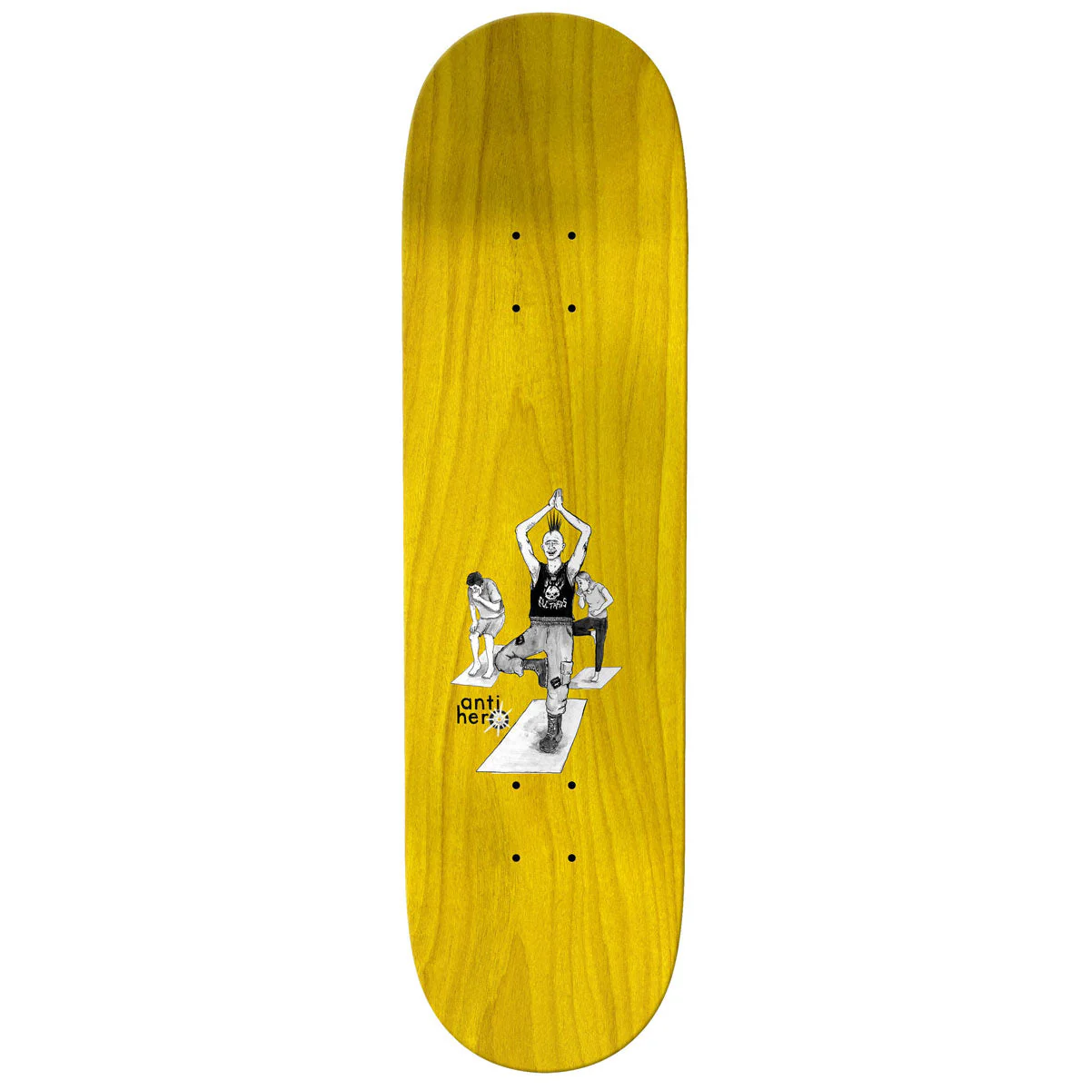 Anti-Hero Doobie I Farted In Yoga Class Skateboard Deck - 8.69" - Image 2