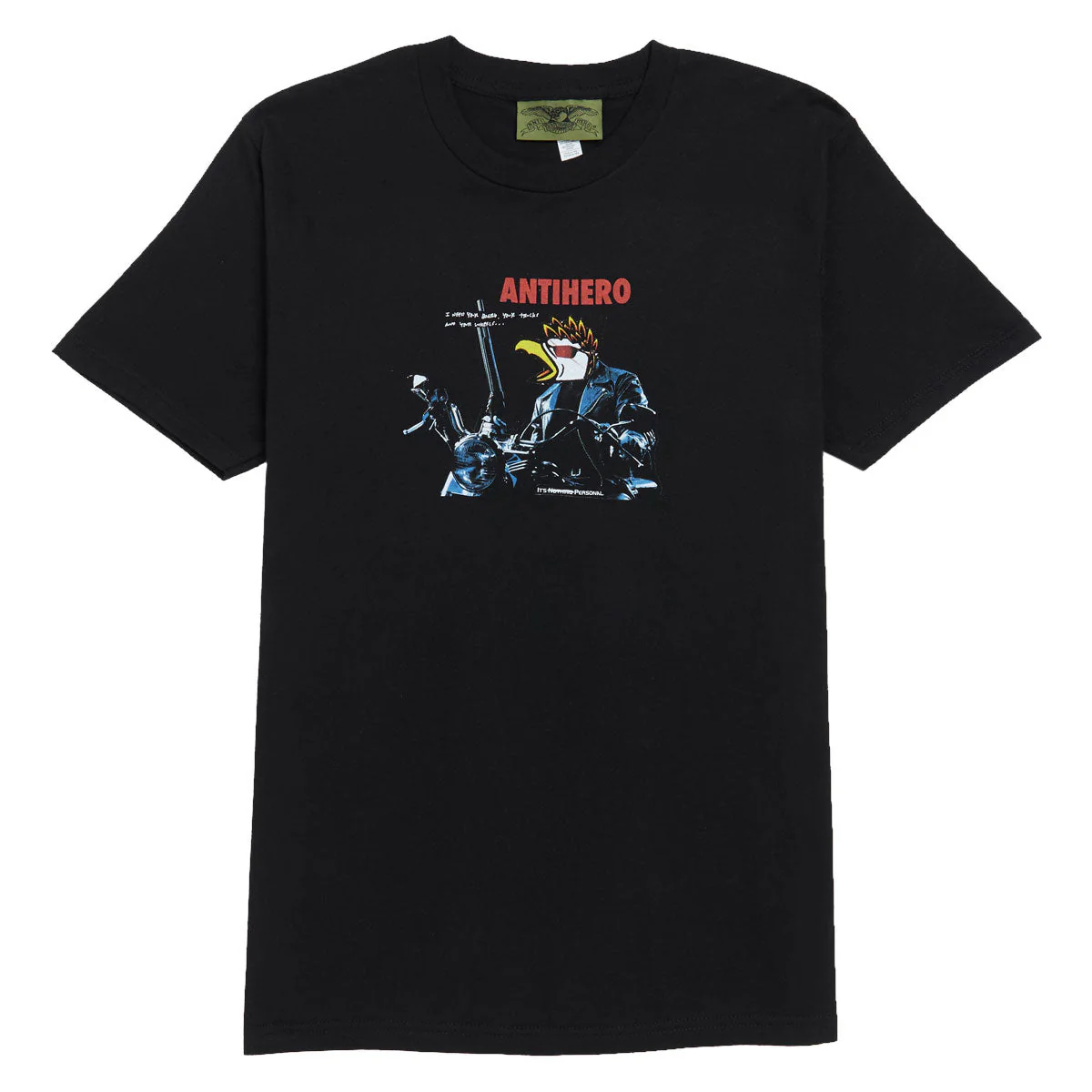Anti-Hero Eaglenator T-Shirt - Black/Multi Color