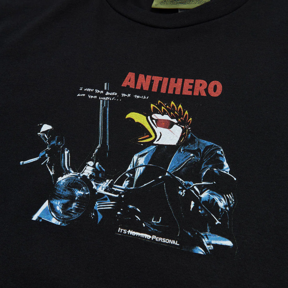 Anti-Hero Eaglenator T-Shirt - Black/Multi Color - Image 2