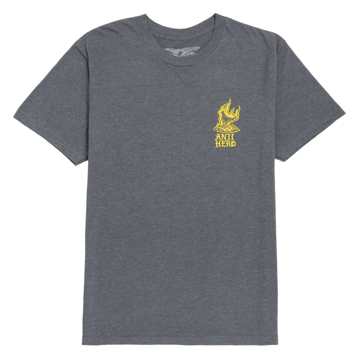 Anti-Hero Fireside T-Shirt - Heather Asphalt - Image 2