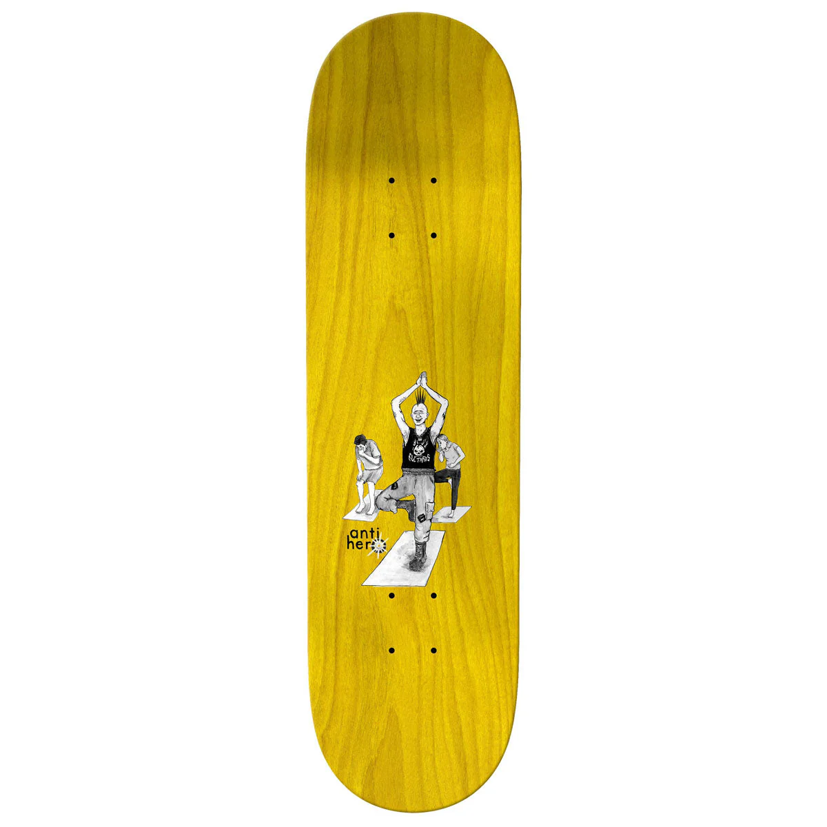 Anti-Hero Grant I Farted In Yoga Class Skateboard Complete - 8.50" - Image 2