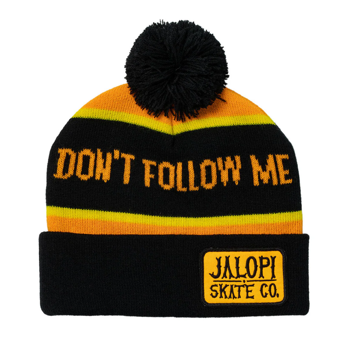 Anti-Hero I'm Lost Too Pom Beanie - Orange/Black/Yellow