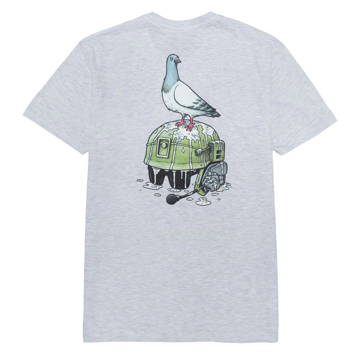 Anti-Hero Liberdad T-Shirt - Ash Grey