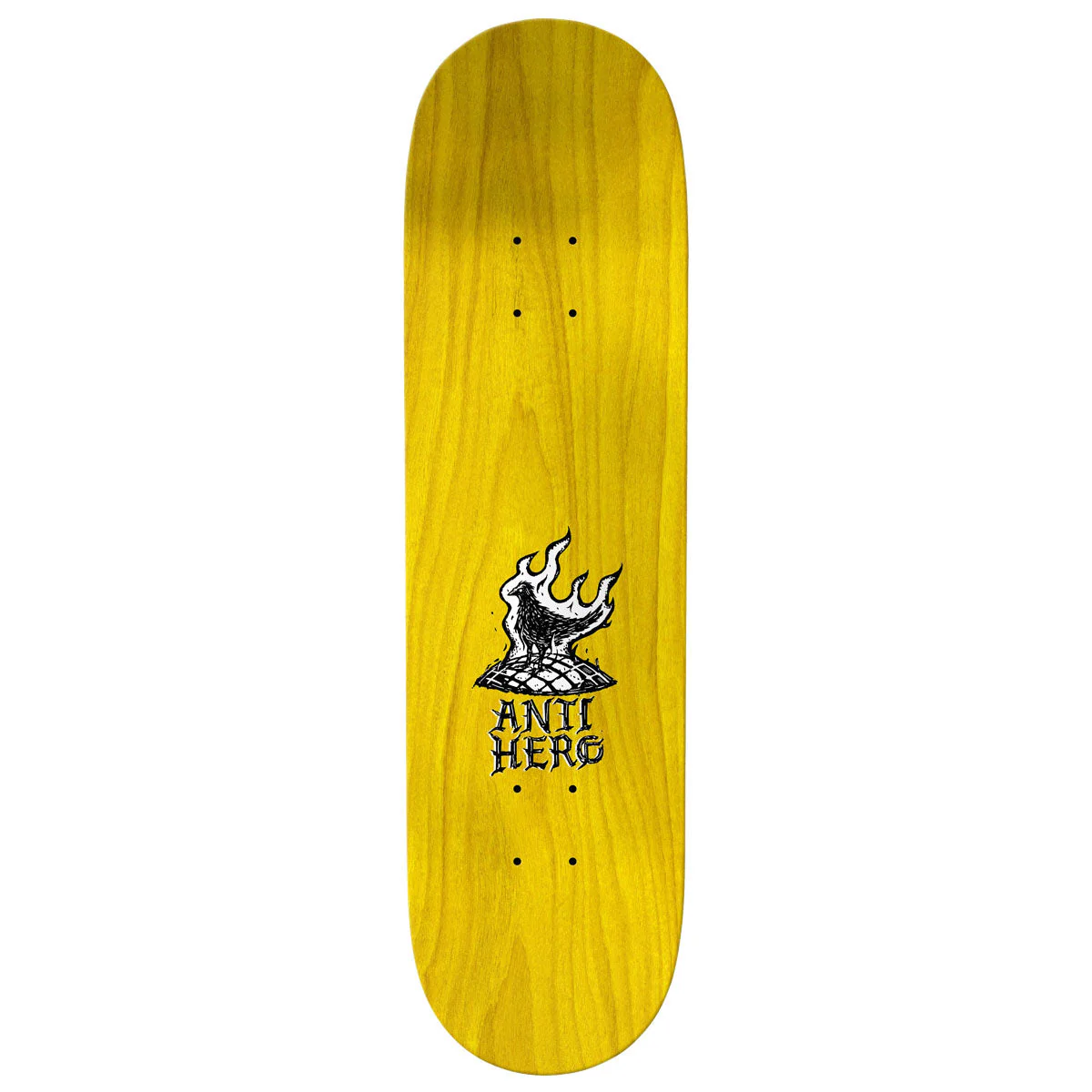 Anti-Hero Matthews Fireside Skateboard Deck - Black - 8.50" - Image 2