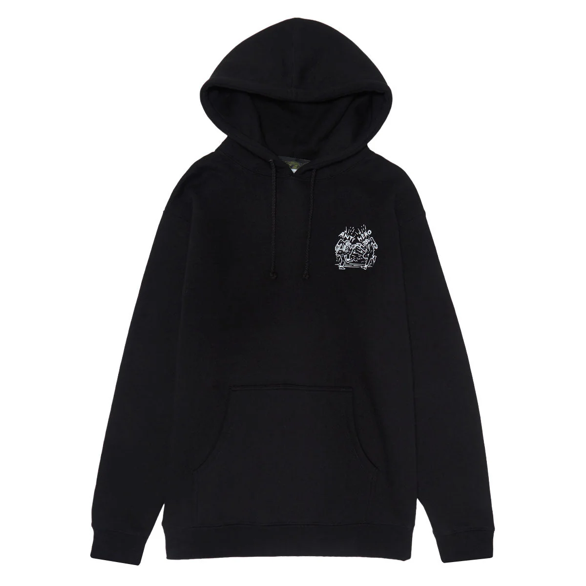 Anti-Hero Ruder Bwoys Hoodie - Black/White