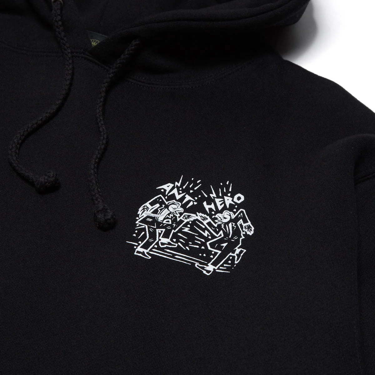 Anti-Hero Ruder Bwoys Hoodie - Black/White - Image 3