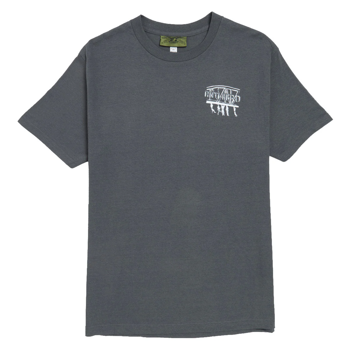 Anti-Hero Still Believe T-Shirt - Charcoal - Image 2