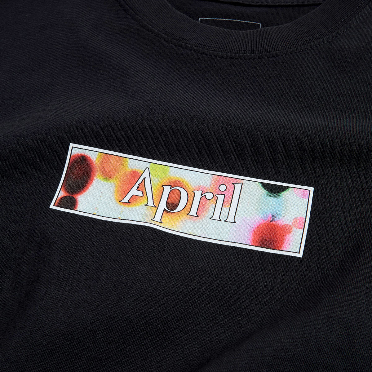 April Genes T-Shirt - Black - Image 2