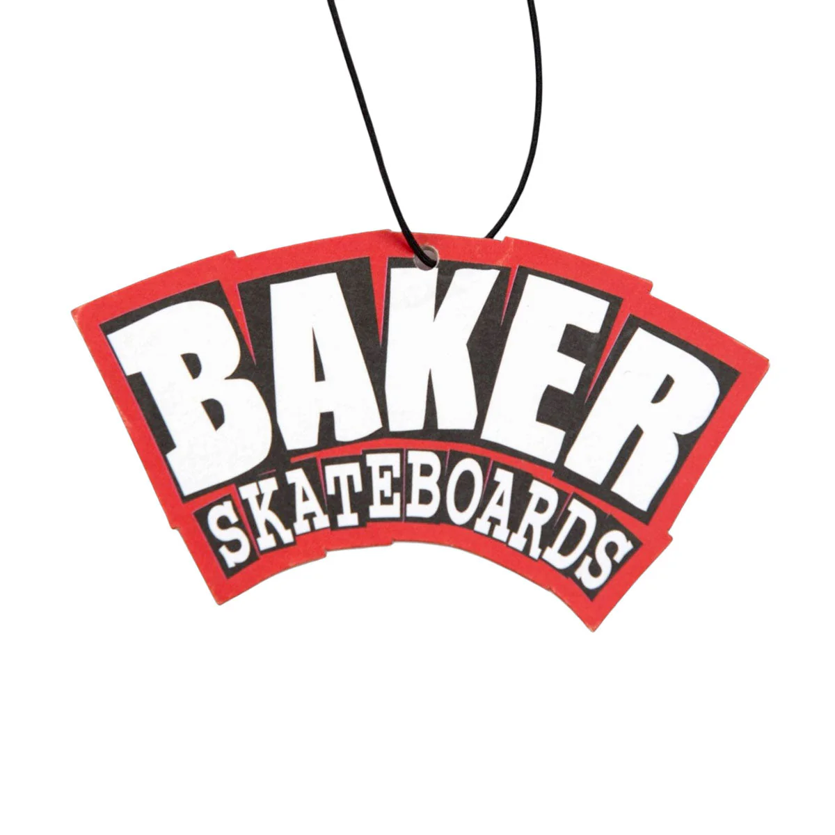 Baker Arch Logo Air Freshener - Black