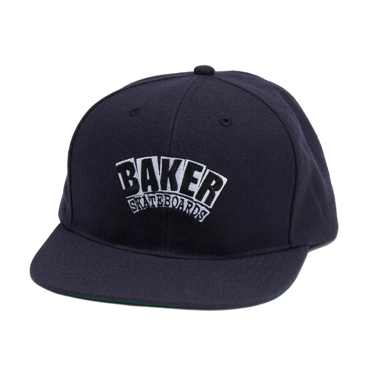 Baker Arch Logo Snapback Hat - Navy