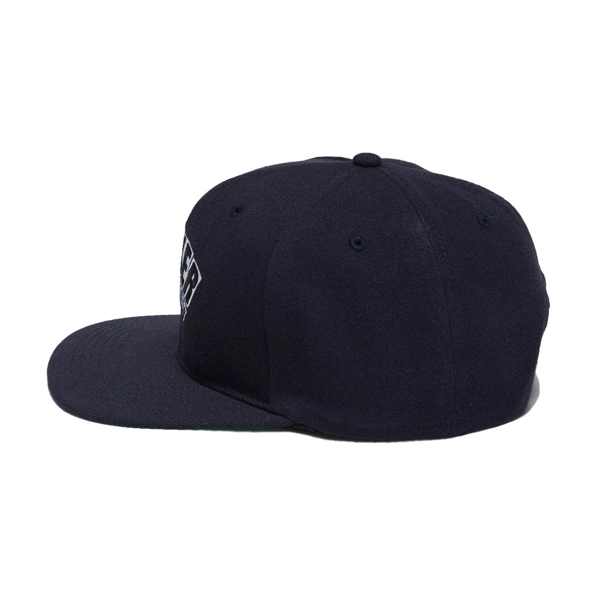 Baker Arch Logo Snapback Hat - Navy - Image 4