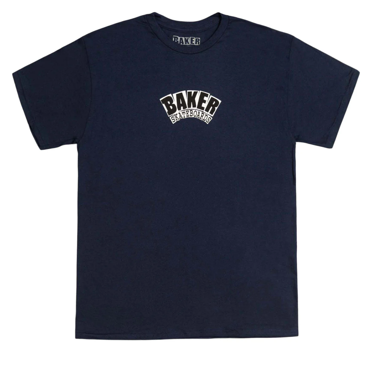 Baker Arch Logo T-Shirt - Navy 2026