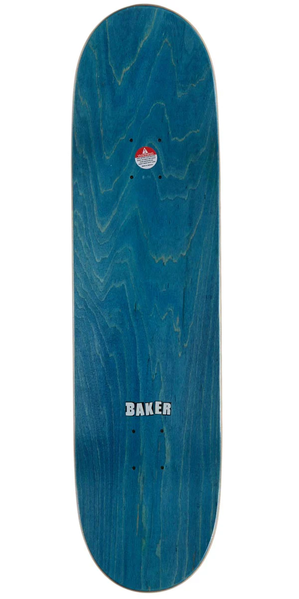 Baker Brand Logo Skateboard Complete - Black - 8.3875" - Image 2