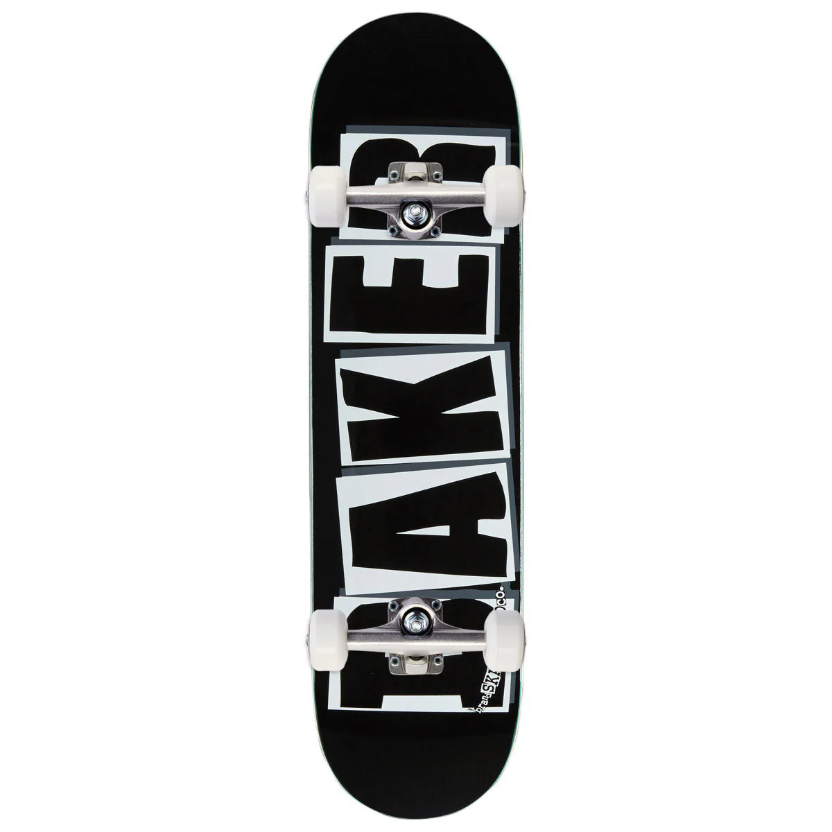 Baker Brand Logo Skateboard Complete - Black/White - 8.125"
