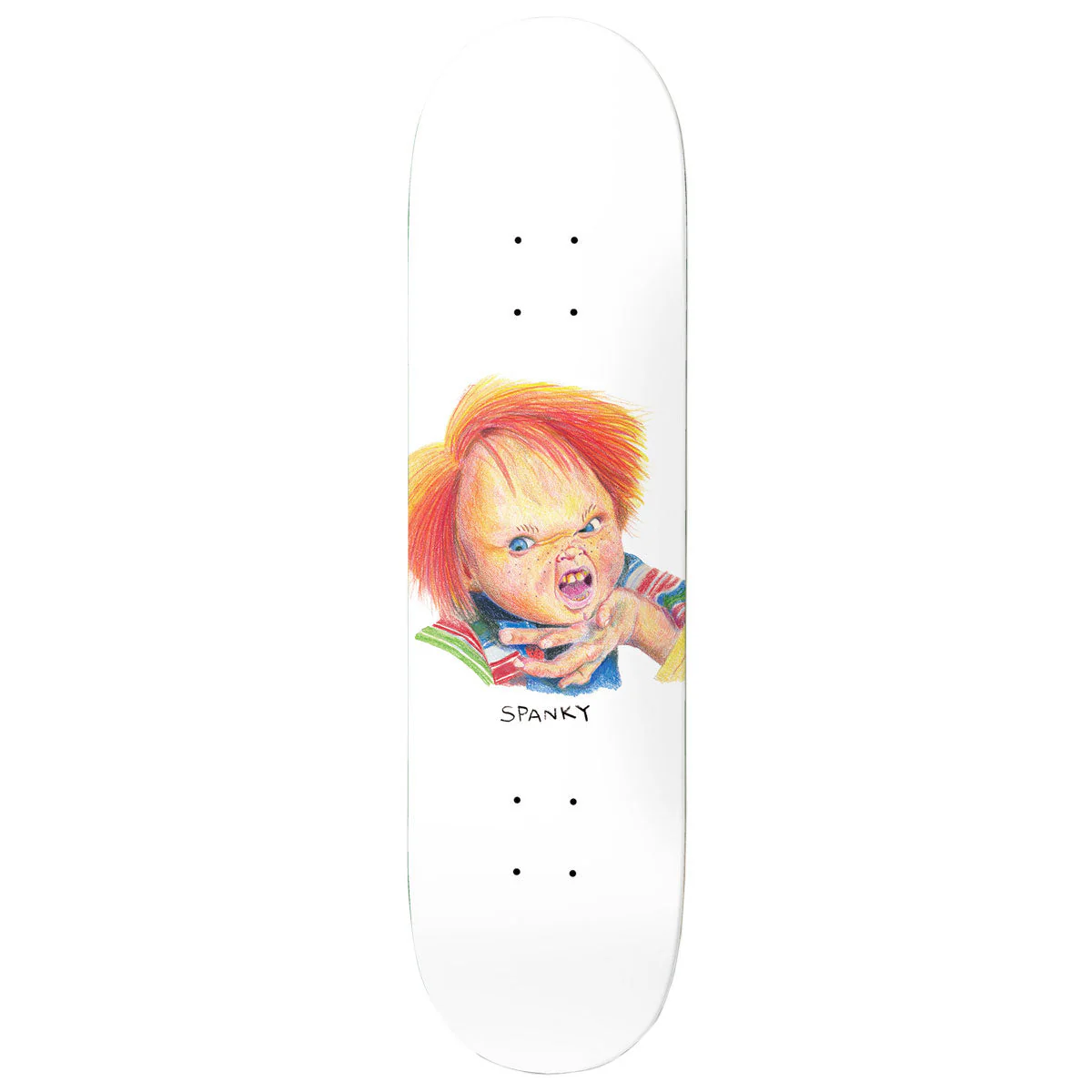 Baker Kevin Spanky Long Good Guys Skateboard Deck - 8.25"