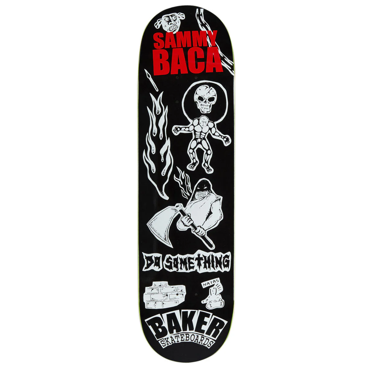 Baker Sammy Baca Divine Evil Skateboard Deck - 8.50"