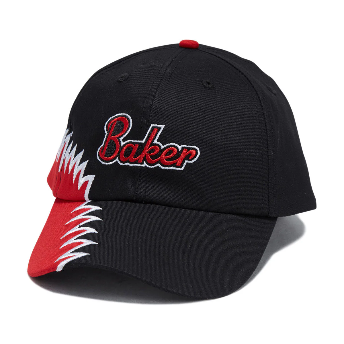 Baker Snap On Snapback Hat - Black/Red
