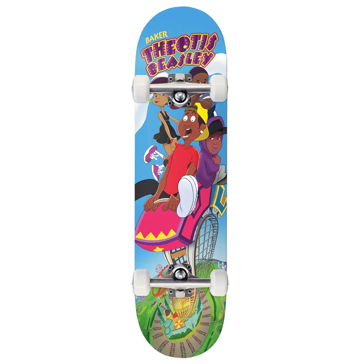 Baker Theotis Beasley Roller Coaster Skateboard Complete - 8.25"