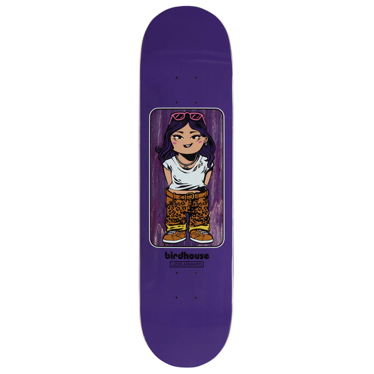 Birdhouse Lizzie Armanto Toybox Skateboard Deck - 8.00"