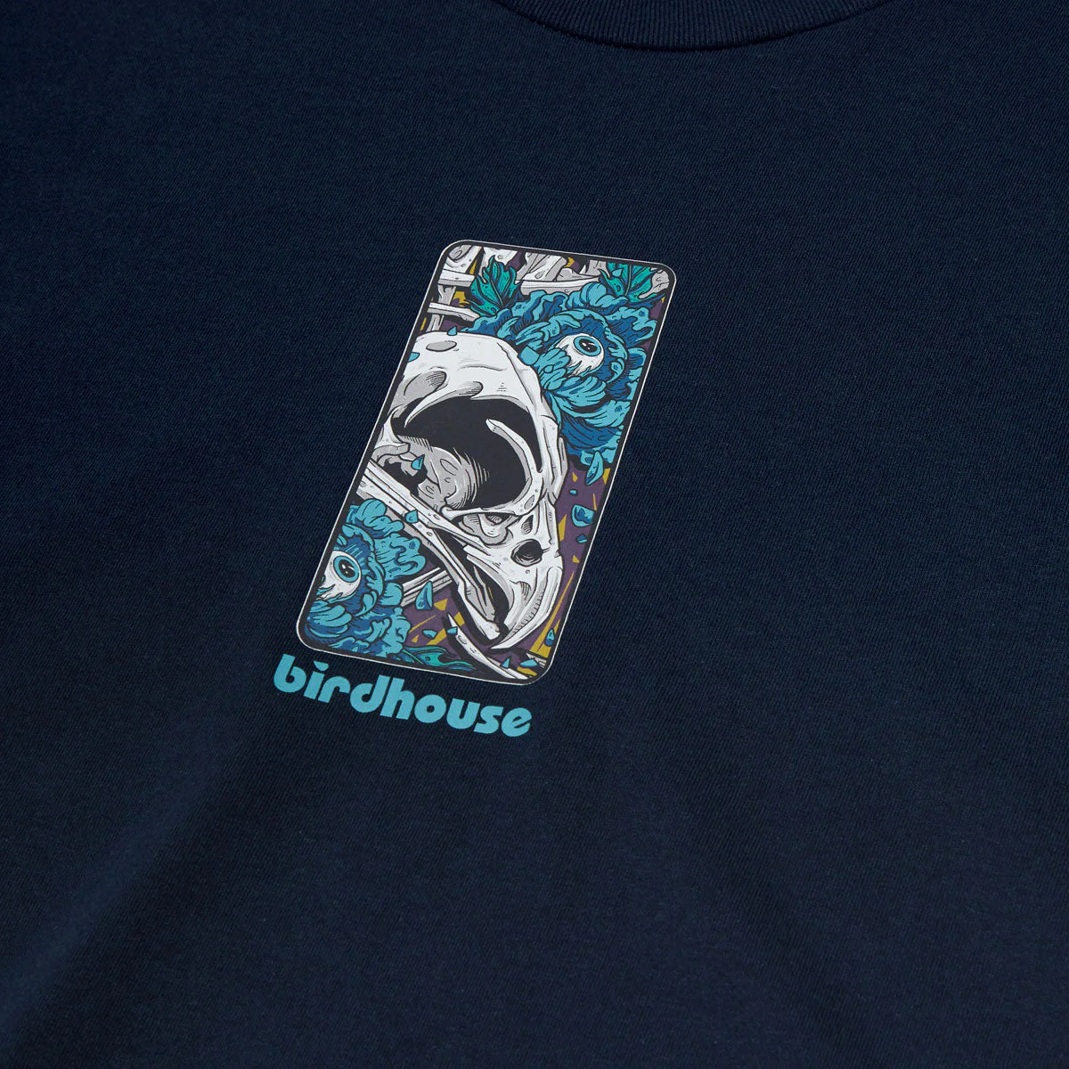 Birdhouse Tillbrook T-Shirt - Navy - Image 2