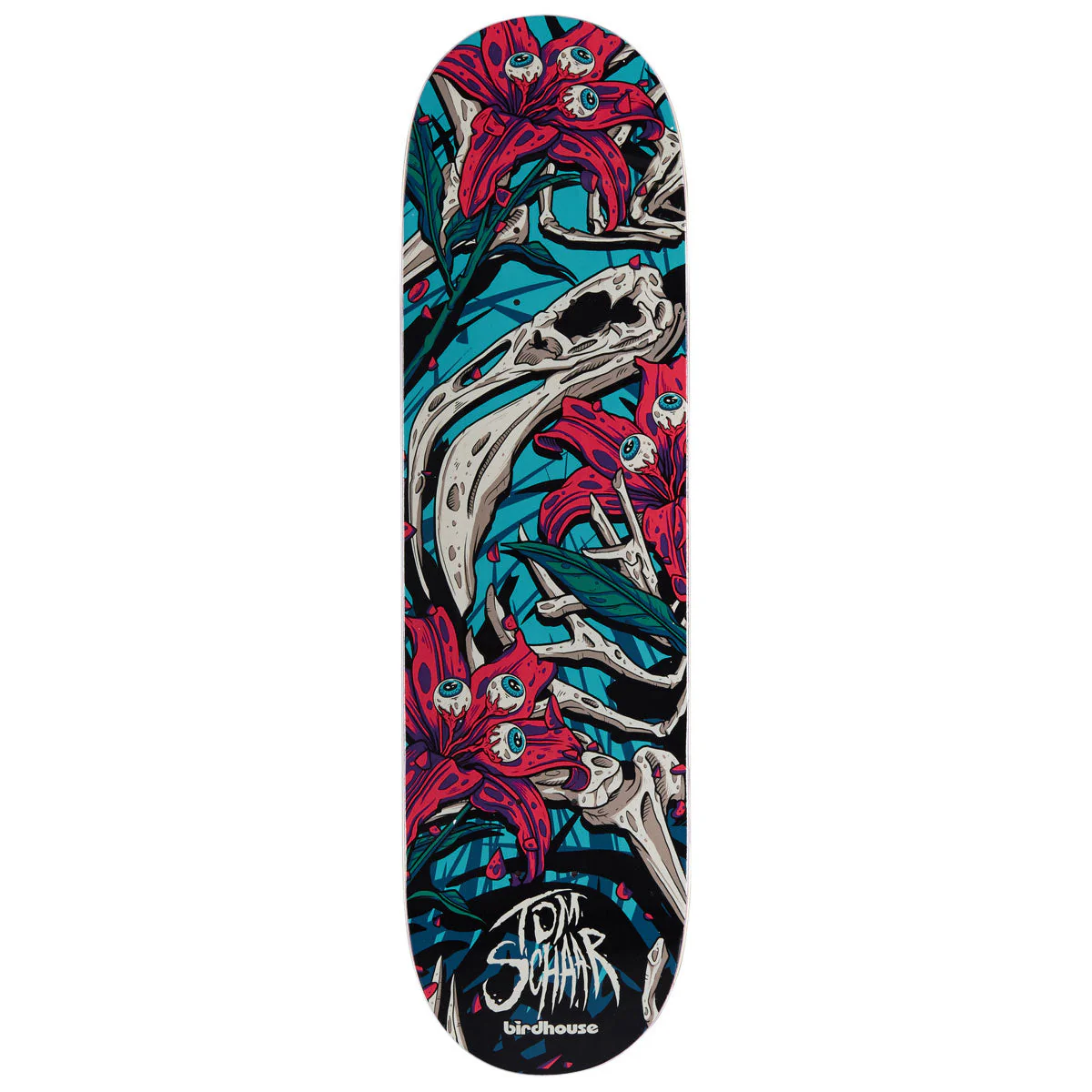 Birdhouse Tom Scharr Tillbrook Skateboard Deck - 8.38"