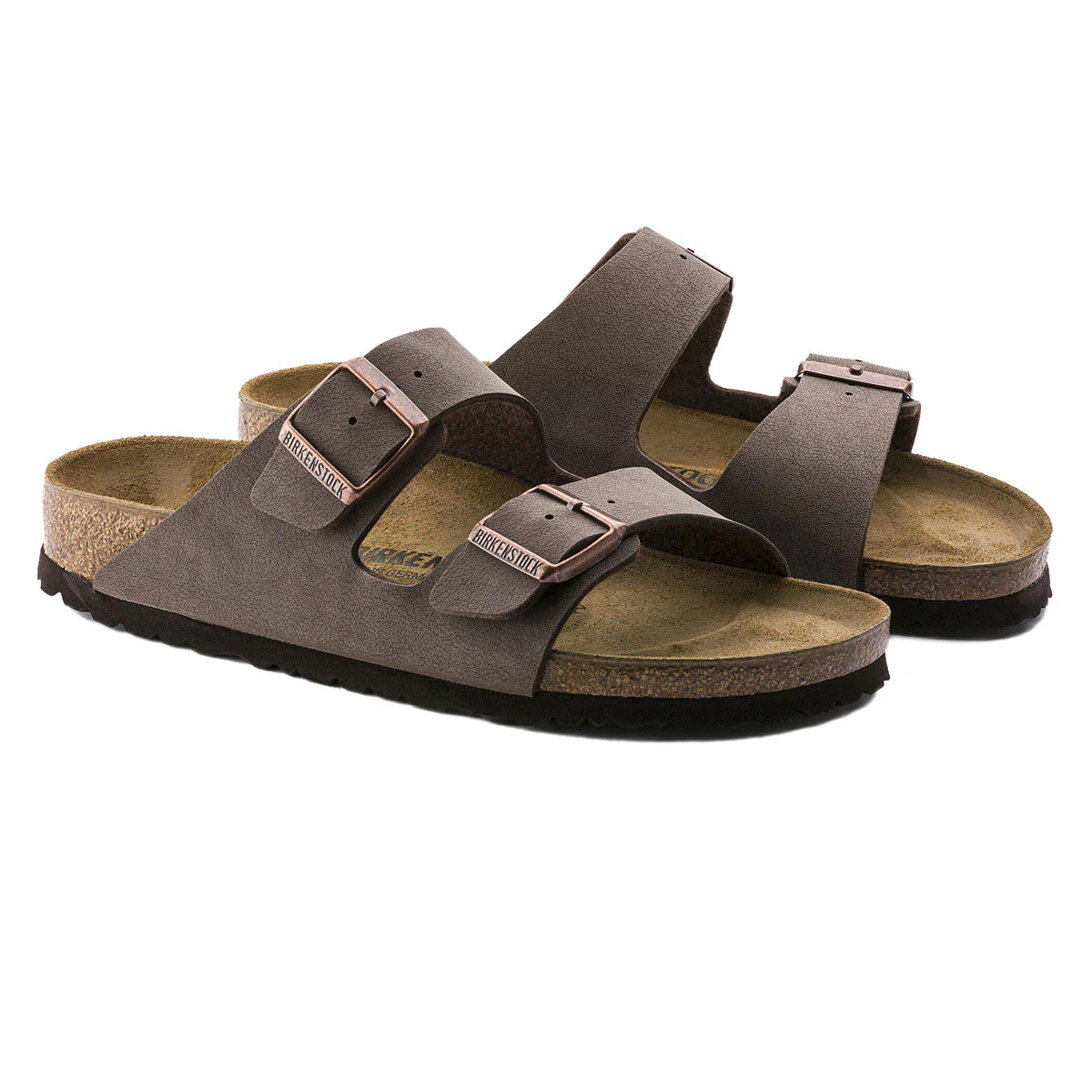 Birkenstock Arizona Sandals - Mocha Birkibuc - Image 2
